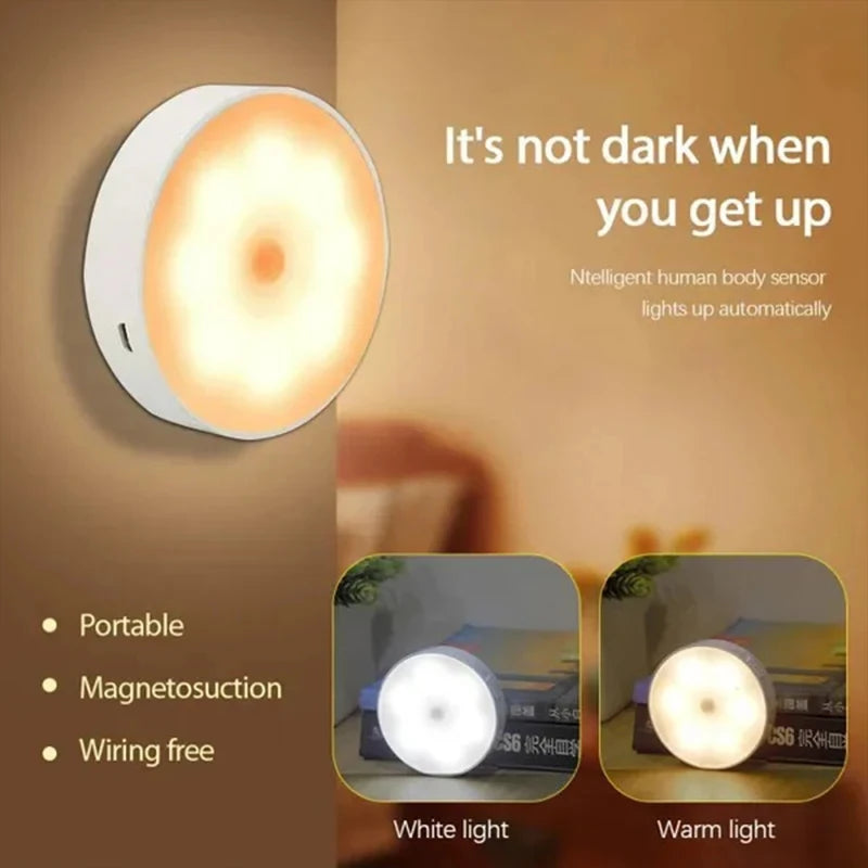 Motion Sensor  Rechargeable Night Lamp